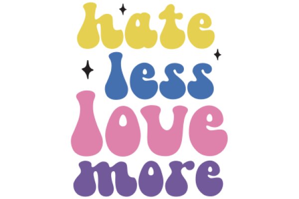 Hate, Less, Love, More: A Graphic on Emotional Expression