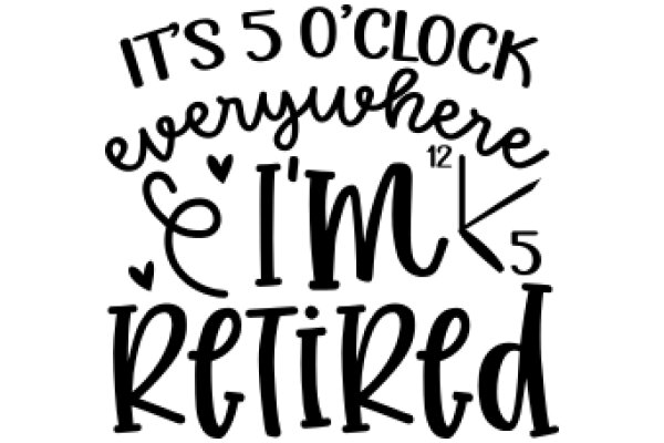 A Playful and Creative Sign Celebrating Retirement with a Touch of Humor