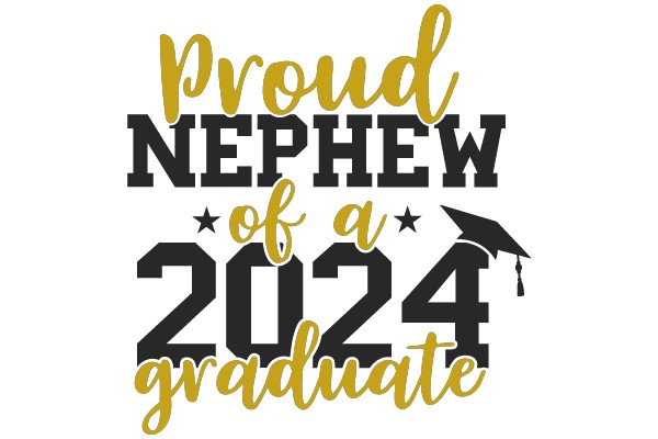 Delighted Uncle Celebrating 2024 Graduate
