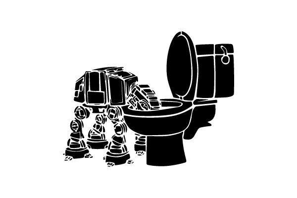 Robotic Cleanup Crew: Toilets Uncovered