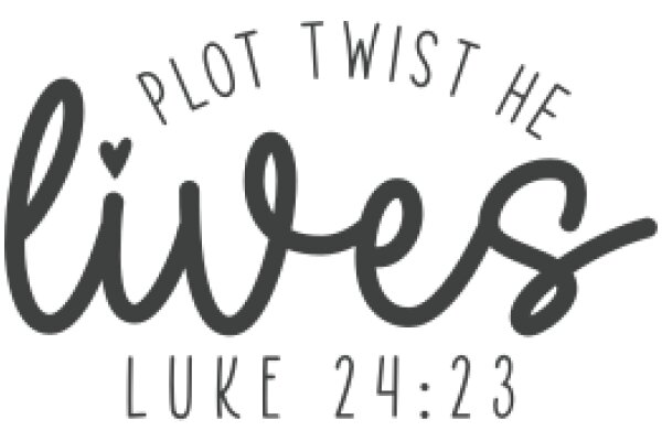 A Playful Graphic of a Bible Verse