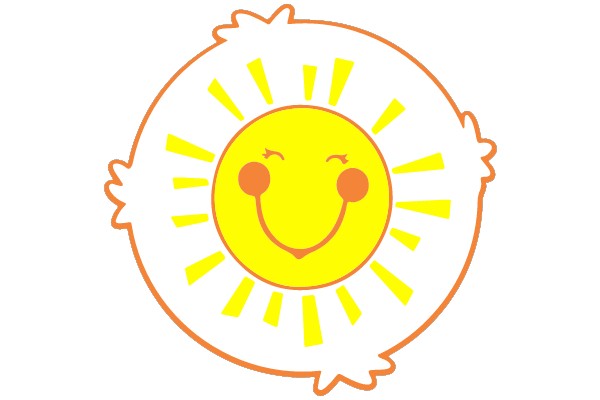 Sunburst Smiley Bear