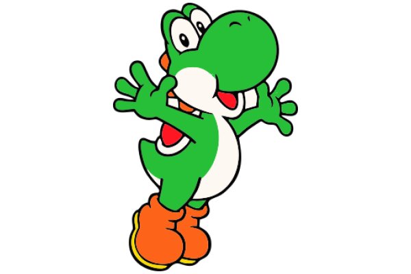 Yoshi's Joyful Adventure: A Colorful Journey Through the World of Mario