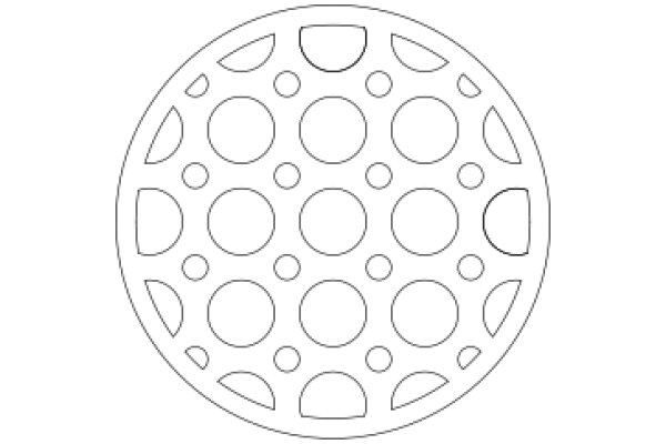 A Simple, Design of a Circle with Circles Inside