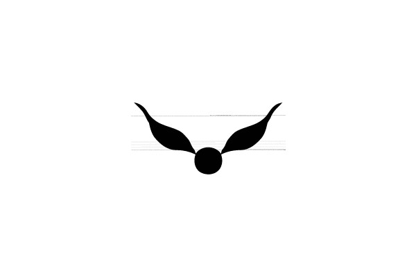 Symbol of a Bird in Flight