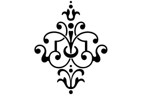 Ornament-611: A Classic Vintage Flourish