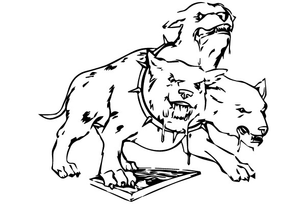 Battling Canines