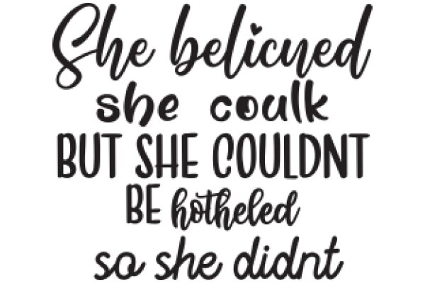 A Heartfelt Apology: She Believed She Couldn't, But She Couldn't Be Hotterled So She Didn't