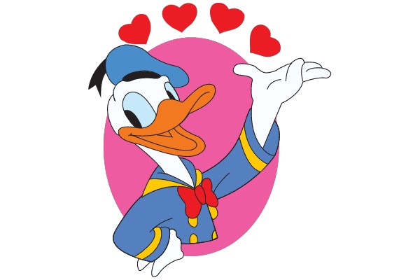 Donald Duck: The Heartfelt Gesture