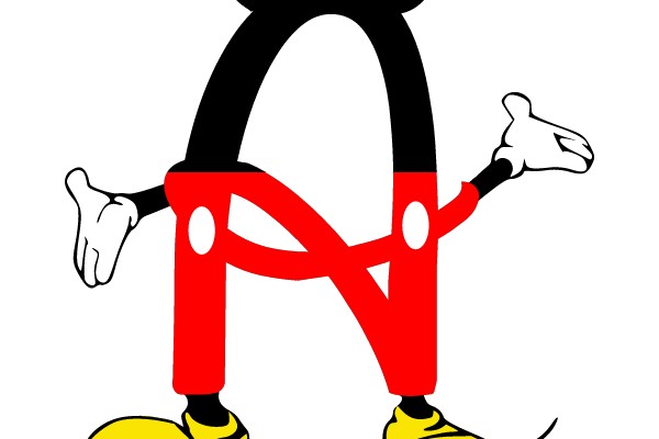 Mickey Mouse Character Illustration