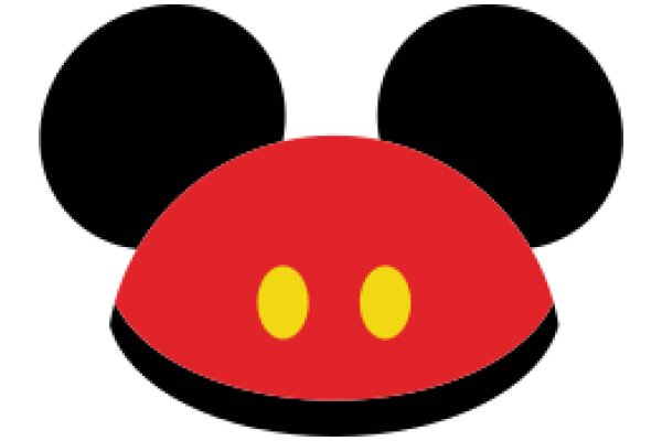 Vibrant Mickey Mouse Icon in