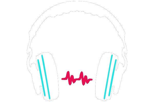 Headphones with Audio Waves Icon