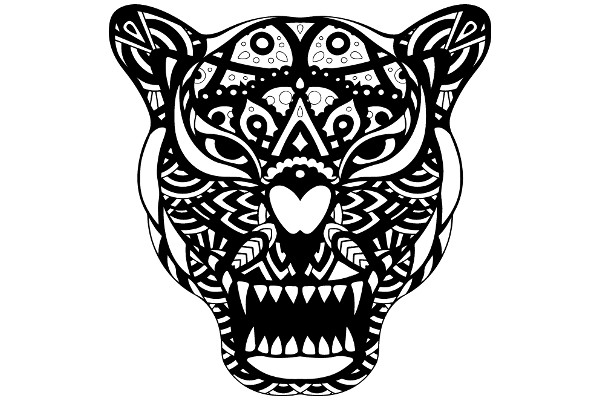 Stylized Tiger Design