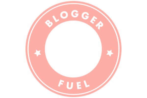 Pink Circle with 'BLOGGER FUEL' Inscription
