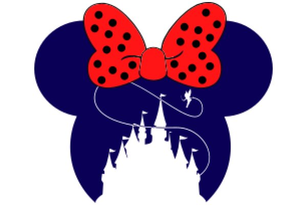 A Whimsical Scene of a Ladybug and a Castle