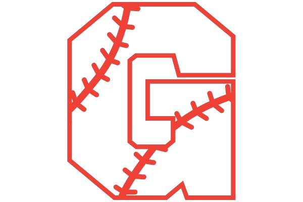 Baseball Stitched Letter G
