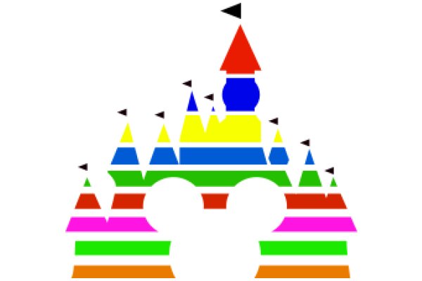 Vibrant Castle: A Colorful Architectural Marvel