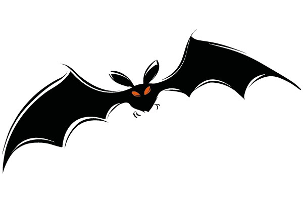 Flying Bat Clipart