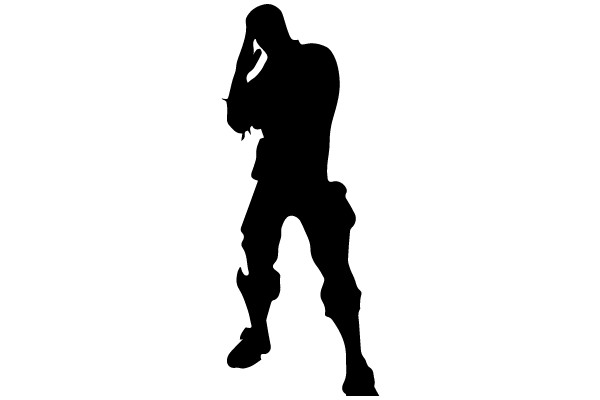 Dancing Fortnite Silhouette