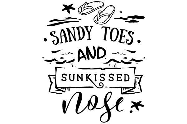 Sandy Toes and Sunkissed Nose