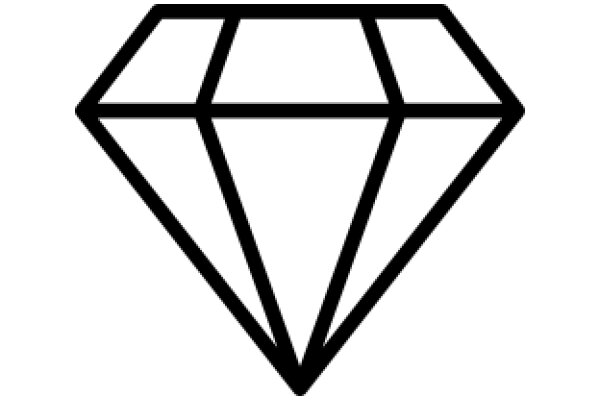 A Solid Diamond Symbol