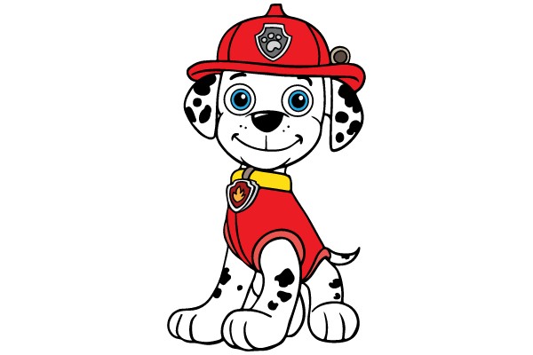 Hero Pup: A Dalmatian's Rescue Mission