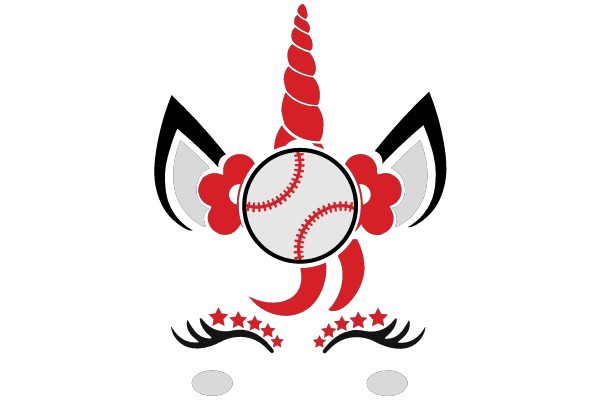 Unicorn Baseball Mascot