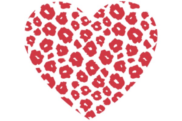 Vibrant Red Flower Pattern