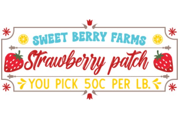 Sweet Berry Farms: Strawberry Patch - You Pick 50c per LB.