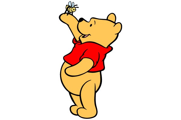 Pooh Bear's Curious Encounter