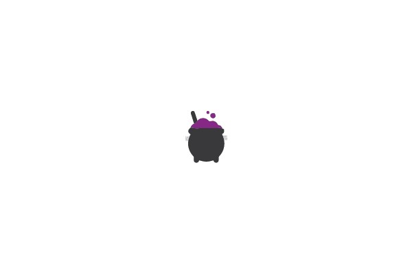 Enchanted Elixir: A Magical Brew in a Cauldron