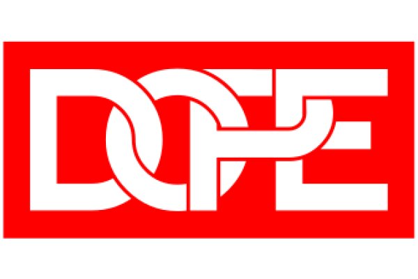 Vibrant Red Logo with the Word 'DOPE' in White