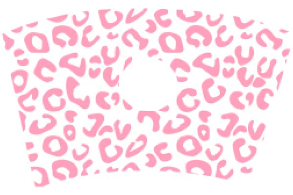Pink Patterned Design: A Stylish and Modern Wall Decoration