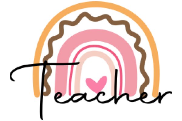 A Cute and Colorful Logo for a Teacher