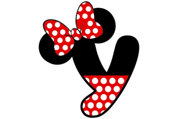 Stylish Minnie Mouse Ear Logo