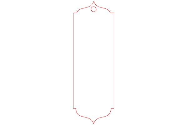 A Blank Canvas: An AI-Generated Image of a Square with a Red Outline and a Center Circle