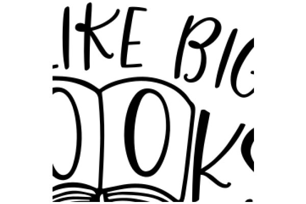 A Graphic Representation of a Book and the Word 'Like' in a Stylized Font