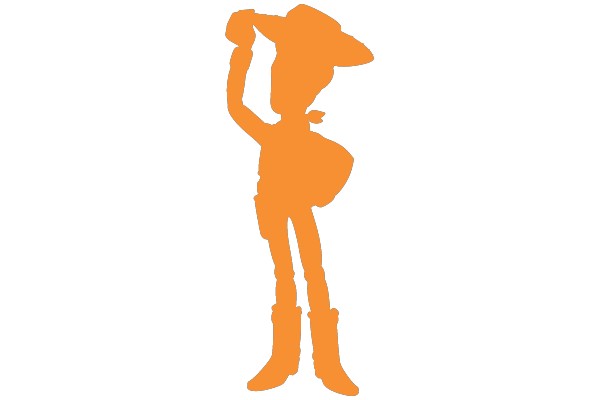 Western Cowgirl Silhouette