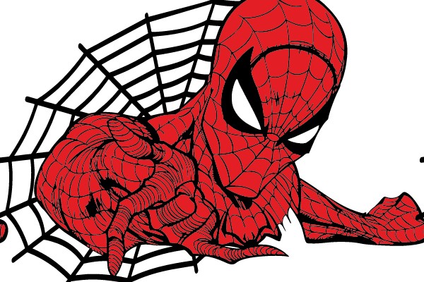 Webbed Wonder: A Charming Spider-Man Moment