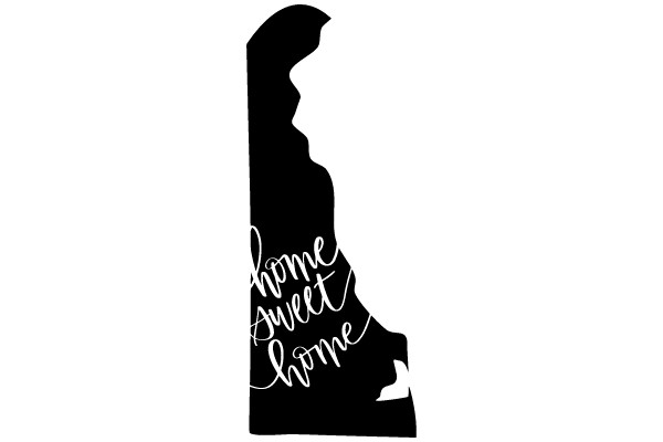 Delaware State Outline with 