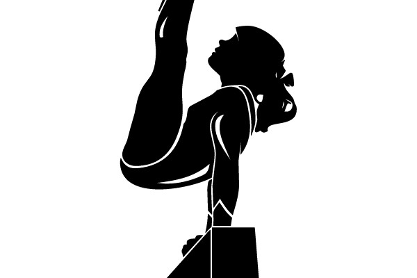 Gymnast in Balance