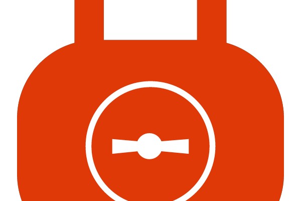 Red and White Safety Symbol