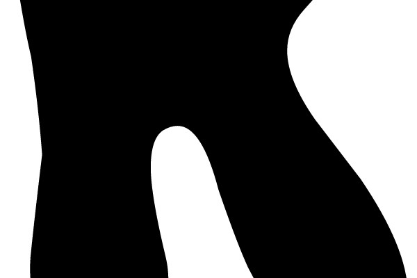 Abstract Black Splatter on White Background