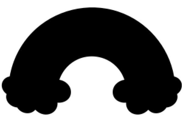 A Simple Icon of a Curved Arch