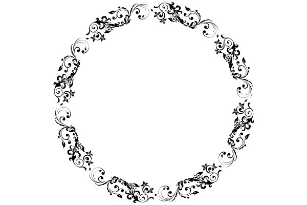 Chic Vintage Flourish Frame Design