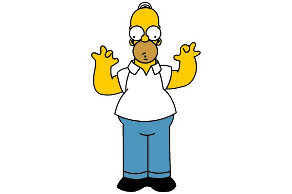 Homer Simpson, Expressive Gesture