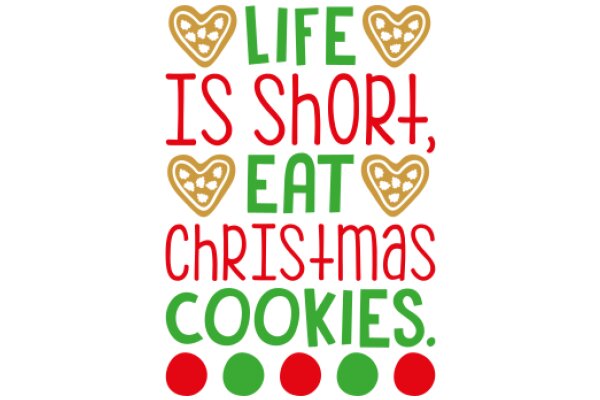 Holiday Cheer: A Festive Quote on Cookies