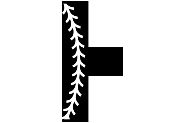 Stylized Letter 'H' with a Tree Branch Design