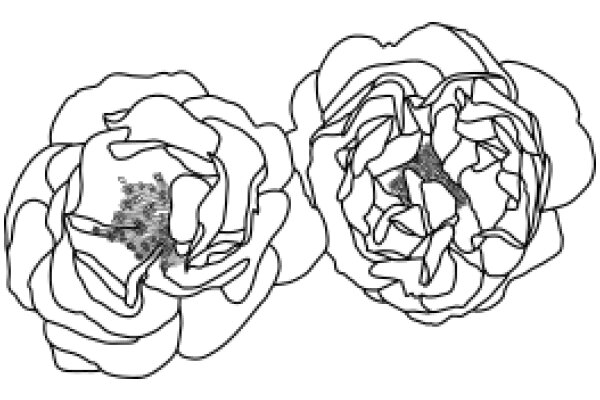 A Pair of Rose Illustrations
