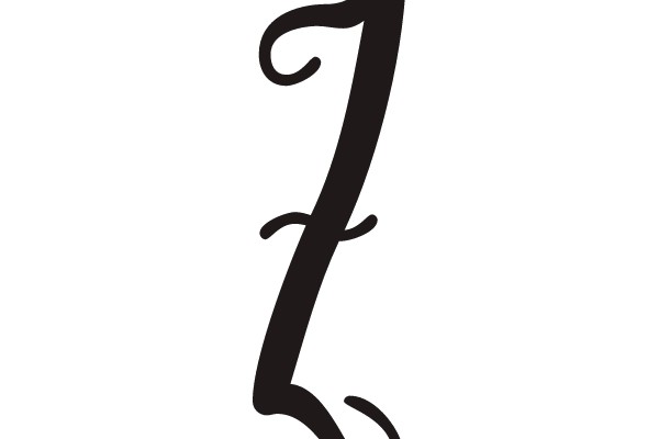 Modern Cursive Letter F
